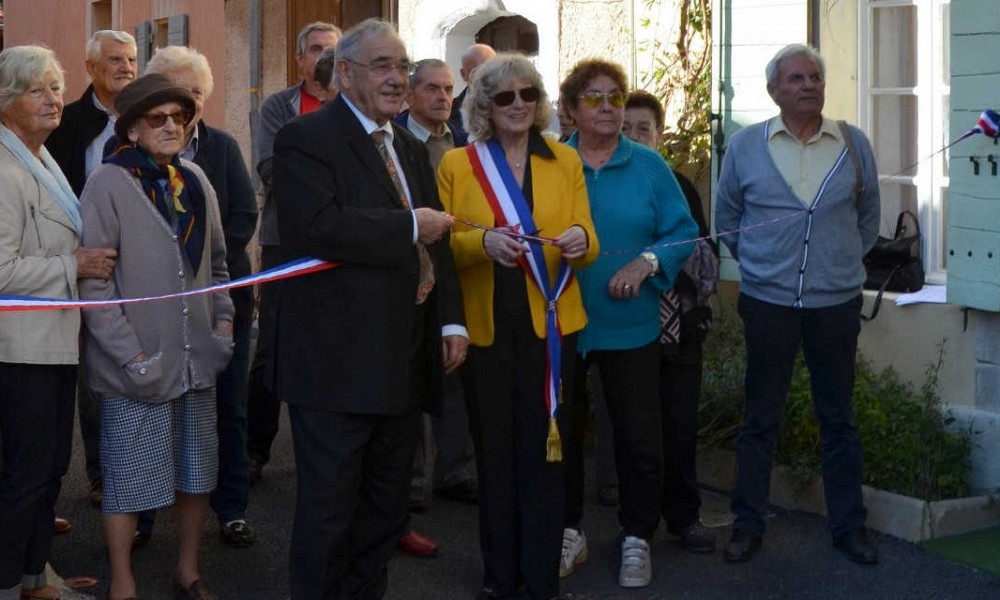 Inauguration des rues du hameau de Belle Etoile