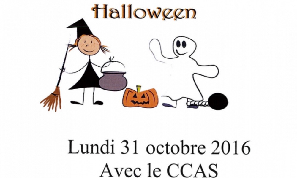 Fêter Halloween avec le CCAS ce 31 octobre