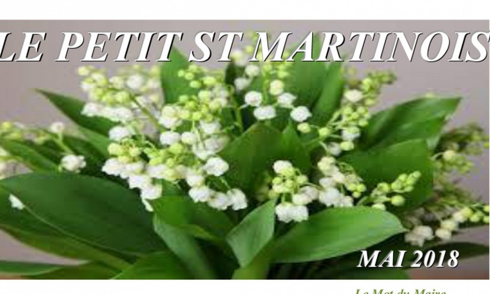 Le Petit Saint Martinois de mai 2018